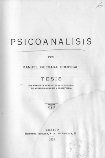 Psicoanálisis