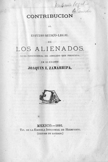 Contribución al estudio médico-legal de los alienados